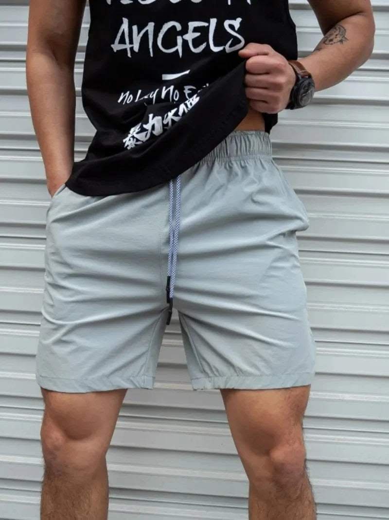 Connor – Men's Adjustable Drawstring Lightweight Casual Shorts